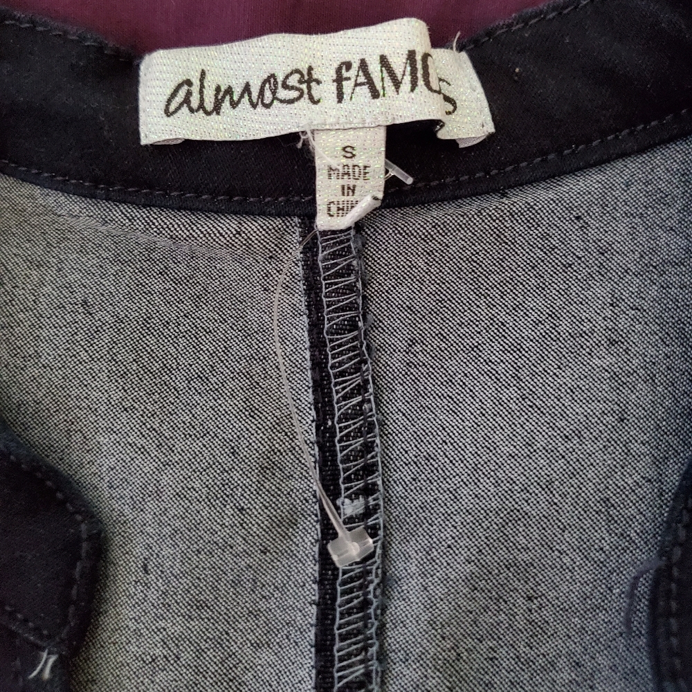 🤩Almost Famous Bodycon Denim Dress🤩 - Picture 8 of 8